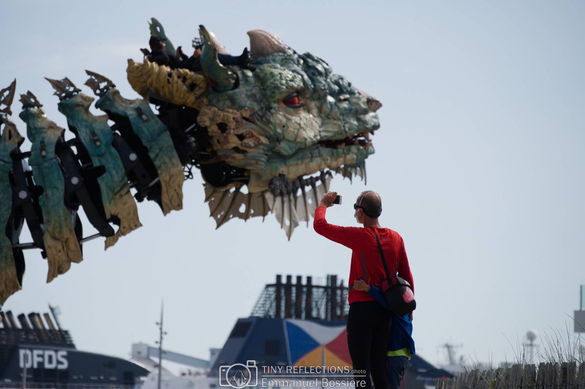 The man vs the monster